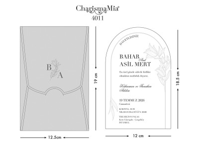 Cem Davetiye Charisma Mia 4011