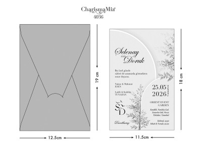 Cem Davetiye Charisma Mia 4036