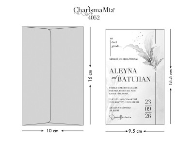 Cem Davetiye Charisma Mia 4052