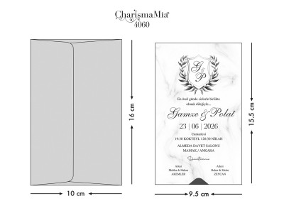 Cem Davetiye Charisma Mia 4060