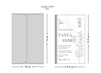 Cem Davetiye Charisma Mia 4061