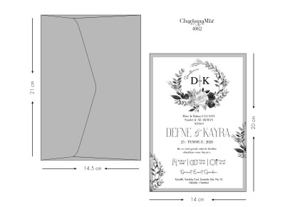 Cem Davetiye Charisma Mia 4062