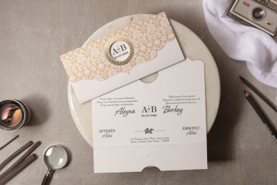İklim Davetiye Wedding 8307