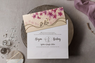 İklim Davetiye Wedding 8453